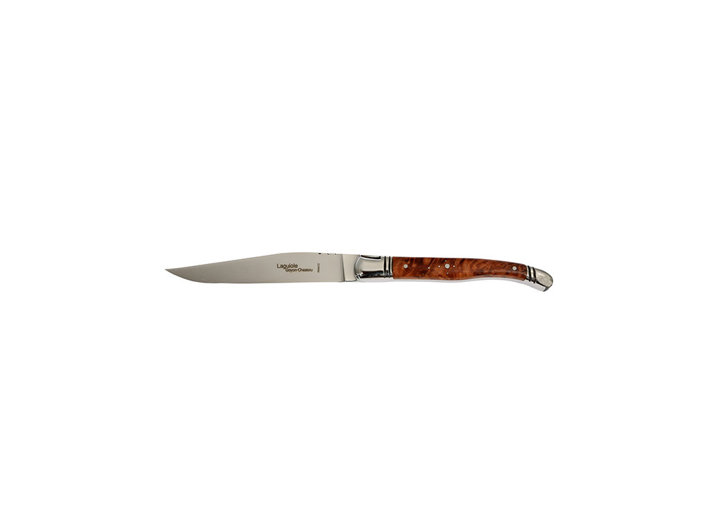 Cuchillo de carne, Laguiole Avantage, Mango de madera de enebro