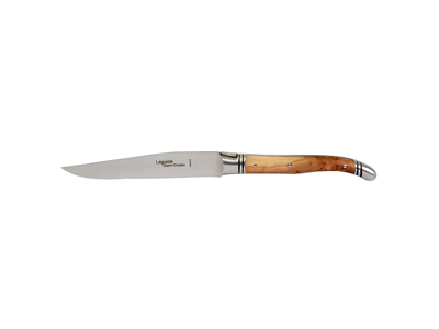 Cuchillo de carne, Laguiole Avantage, Mango de madera de enebro