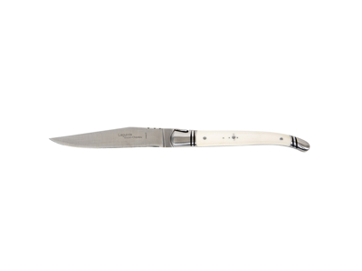 Cuchillo de carne, Laguiole Prestige, Mango de hueso