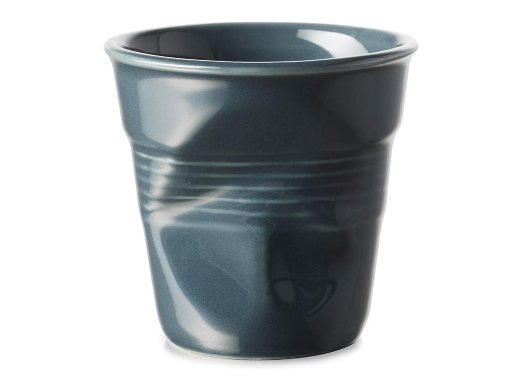 Froisse Arrugado Taza de Capuchino 18 cl Grafito