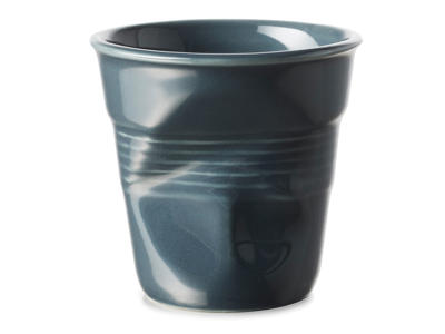 Froisse Arrugado Taza de Capuchino 18 cl Grafito