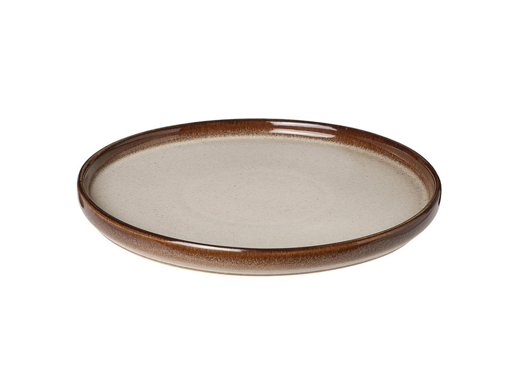 Plato Sholn Sonja Marrón  21 cm