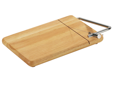 Cortador de queso 25x18x2 cm en madera para la mesa
