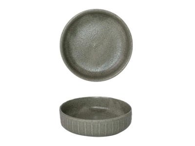 Cuenco Bajo 11,5 cm Gris Gordion
