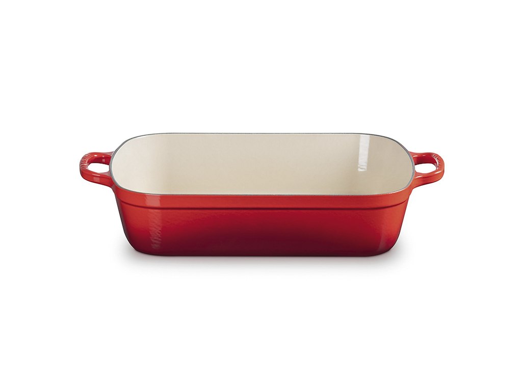 Bandeja de hornear con cerámica cereza tamaño 37x29cm