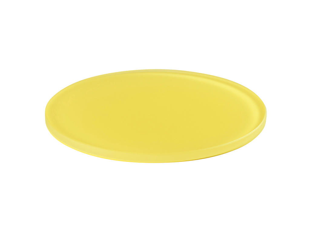 Bandeja para servir 30 cm Amarillo Mealplak