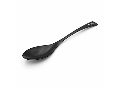 Cuchara Quenelle Negra talla M