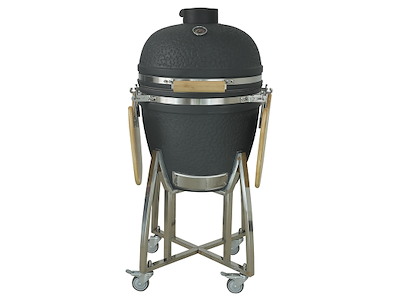 Kamado L Stone Mat Sort inkl. Cover