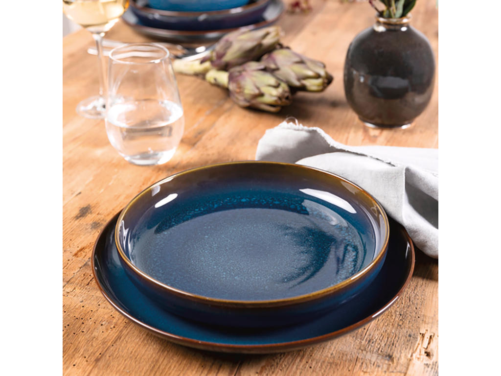 Plato Elaborado 26 cm Denim