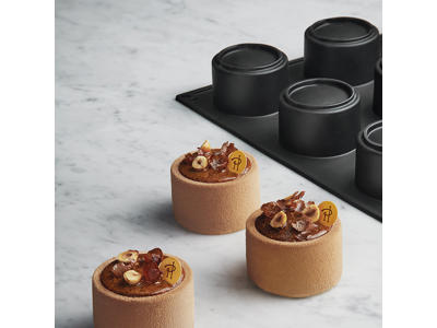 Pavoni Pavoflex molde de silicona cilindro – 12 x 130 ml