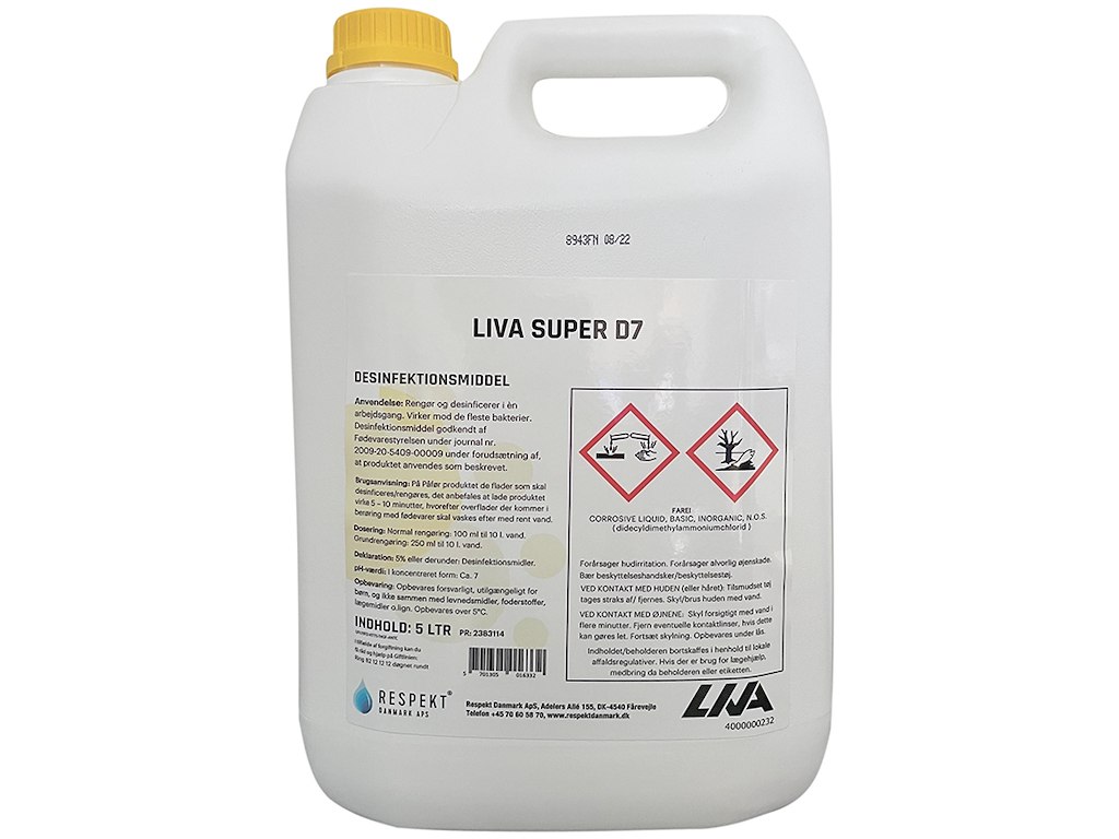 Liva Líquido Desinfectante 5 l
