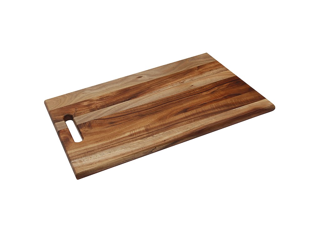 Tabla de Cortar de Madera con Asa