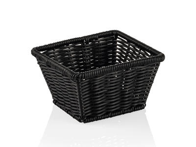 Cesta Negra 1/6GN 17,5x16x10 cm Weaver Pro