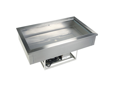 Pozo de refrigeración 102 ltr 3xGN1/1 2-8C instalación