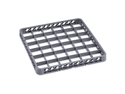Elevadores de bandeja de lavado para vasos 36 compartimentos gris