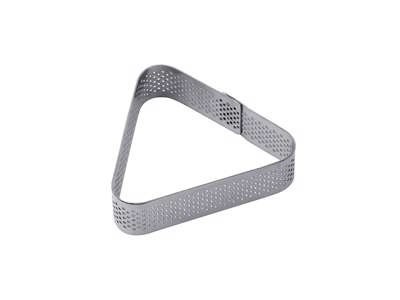 Anillo de hornear triangular perforado 85x75x20
