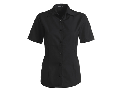Camisa Mujer corta manga Negro M