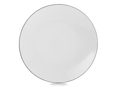 Equinoxe Plato de cena  26 cm Blanco