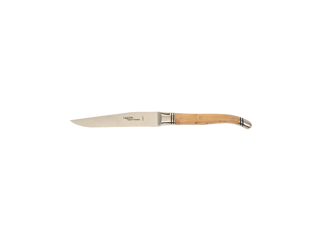 Cuchillo de carne, Laguiole Avantage, Mango de madera de thuja