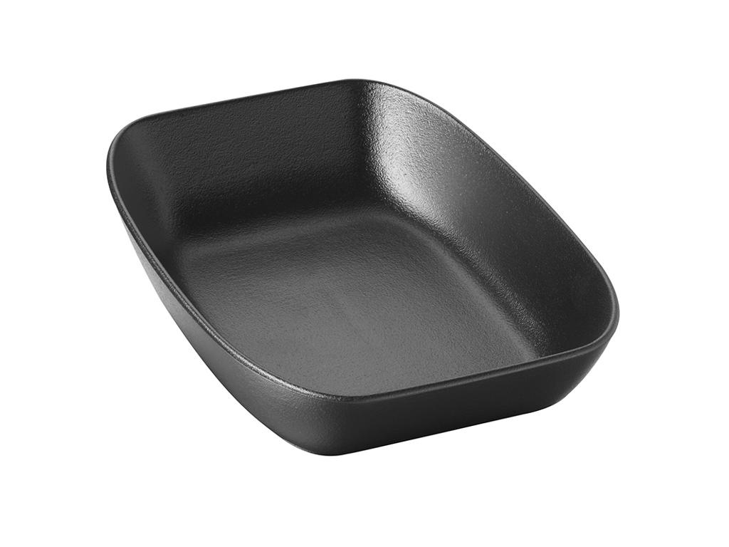 Plato 20,7x14,4 cm Negro Club