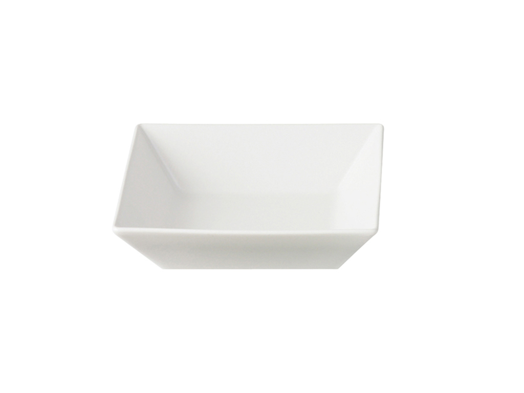 Cuenco cuadrado Quadro 17,5x17,5 cm Blanco