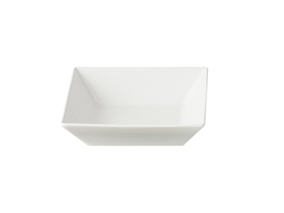Cuenco cuadrado Quadro 17,5x17,5 cm Blanco