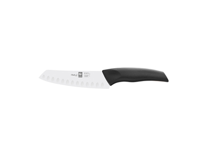 Cuchillo Santoku, 14 cm, Icel I-Tech, negro