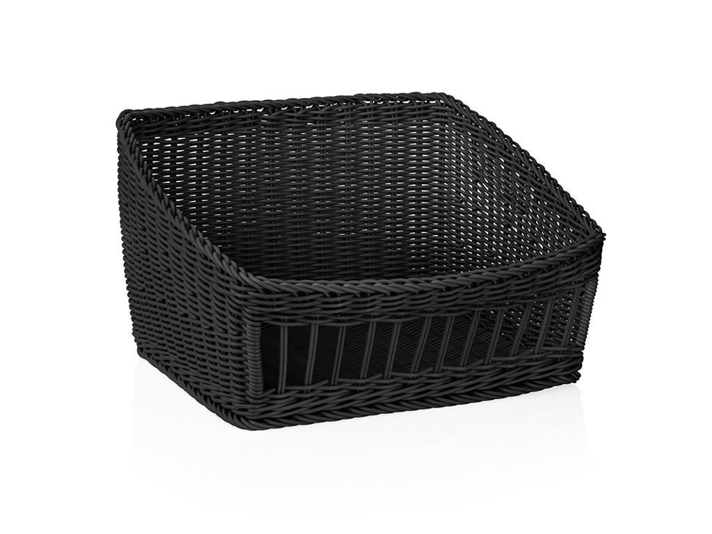 Cesta de pan Negra 45x40x27/16 cm Weaver Pro