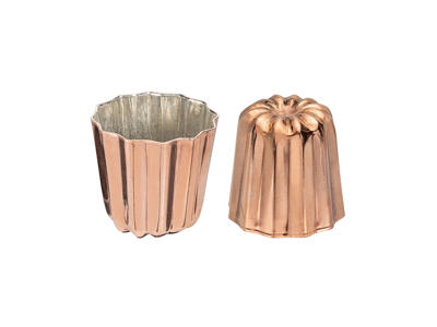 Molde de canelé de cobre  45