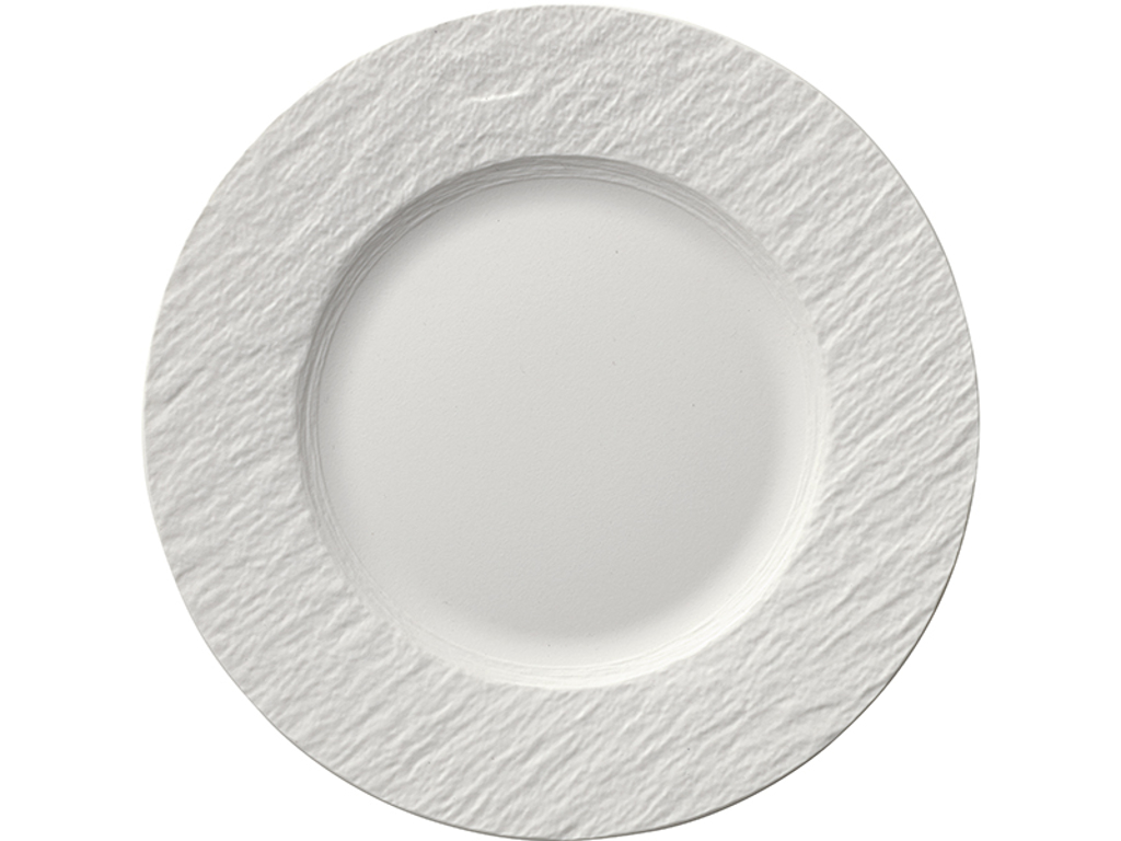 El plato The Rock blanco 22 cm
