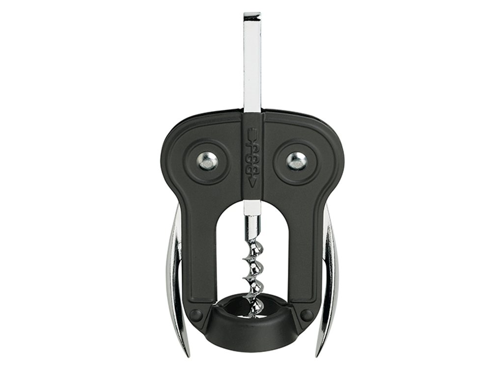 Sacacorchos de alas - Acero - Negro - 180g