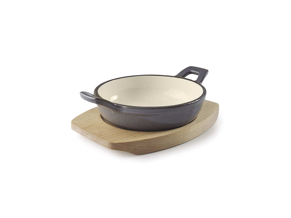 Sartén hierro fundido 12 Gris