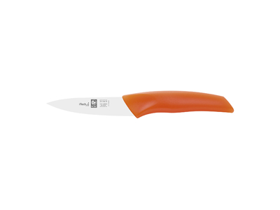 Cuchillo de hierbas, 10 cm, Icel I-Tech, naranja
