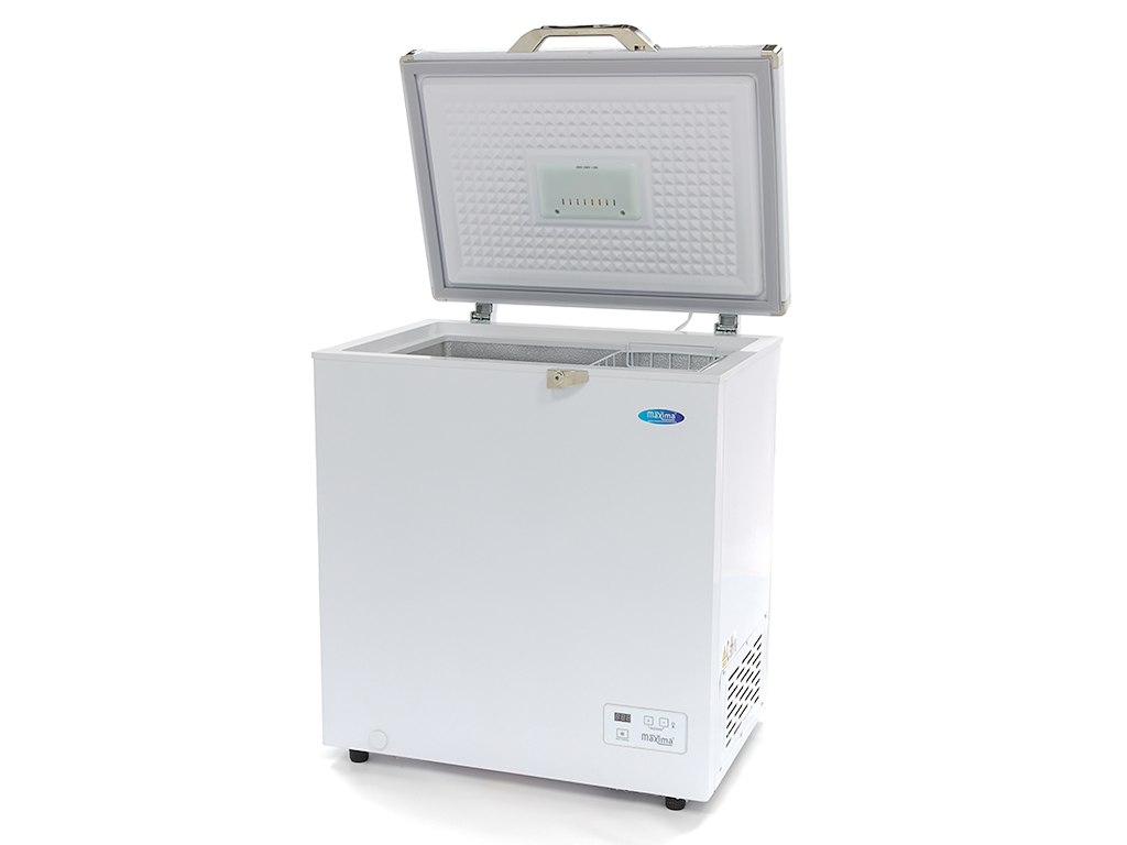 Congelador Blanco con Ruedas