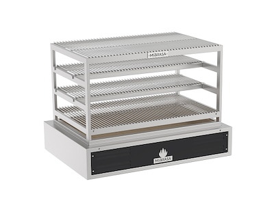 Grill Beast Modelo de Mesa Negro/Titanio